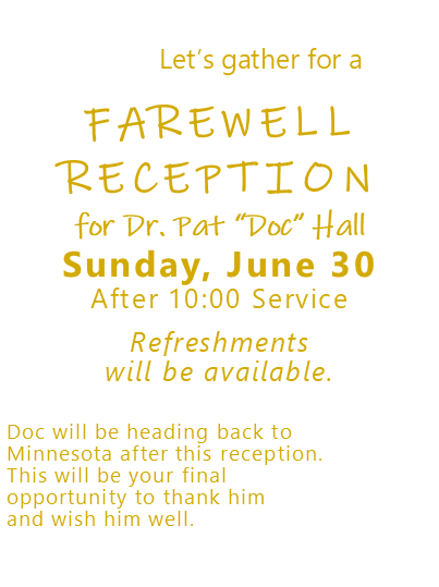 Farewell Reception